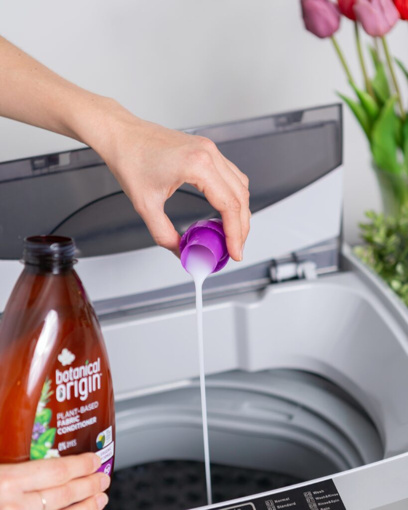 洗剤を投入